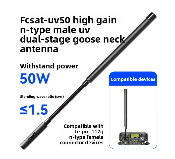 FCS PRC117G all-metal functional version, carrying radio car high power