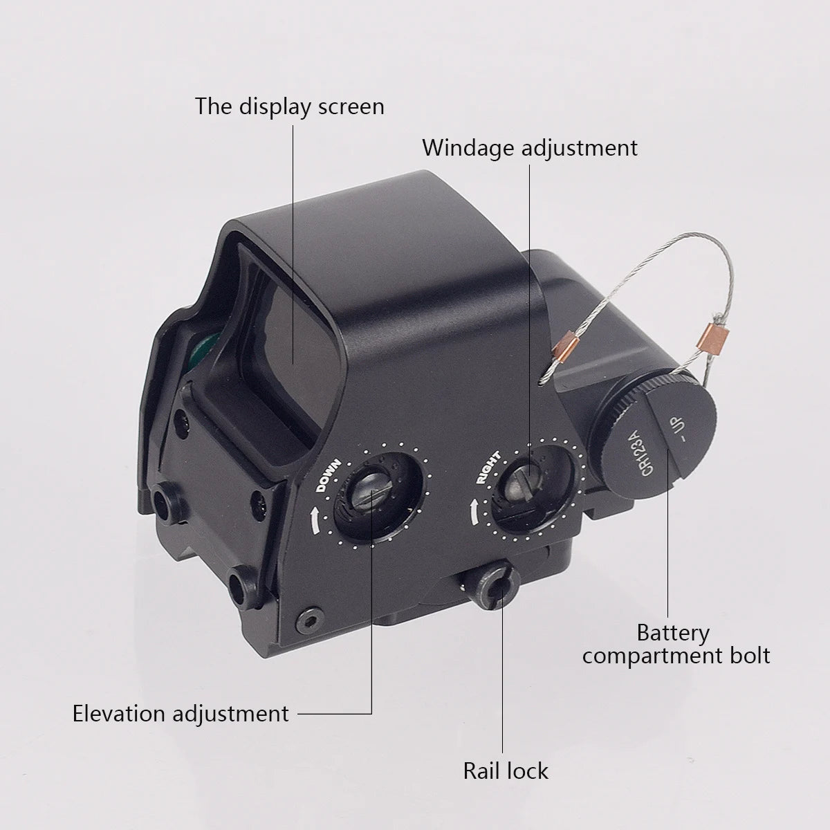 Tactical Red Dot Holographic Sight