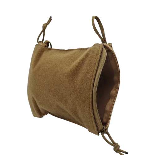 Tactical Chest Organizer Pouch - Double Zipper System