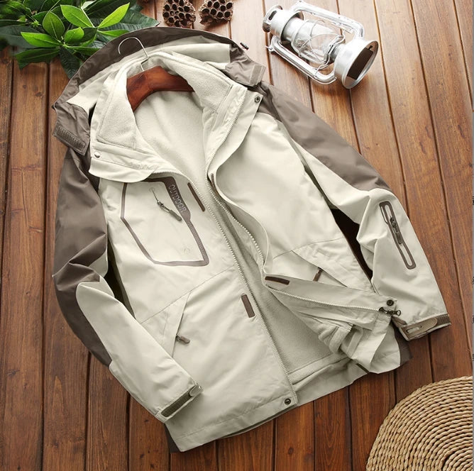 Winter Ski Jacket Men Warm Skiing Snowboard Trekking Jackets Windproof Waterproof Breathable Snow Coats Jacket For Men