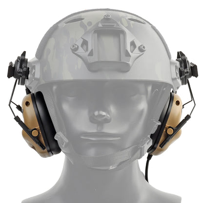 Tactical Headset Non-picking Noise-Cancelling Headset For Helmet Headset Baofeng Radio PTT Adapter Mobile Earphone