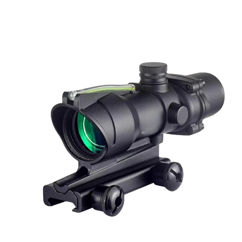 4x32 Combat Prism Scope with Fiber Optic Reticle