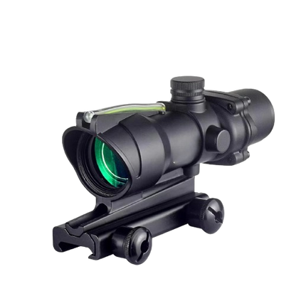 4x32 Combat Prism Scope with Fiber Optic Reticle