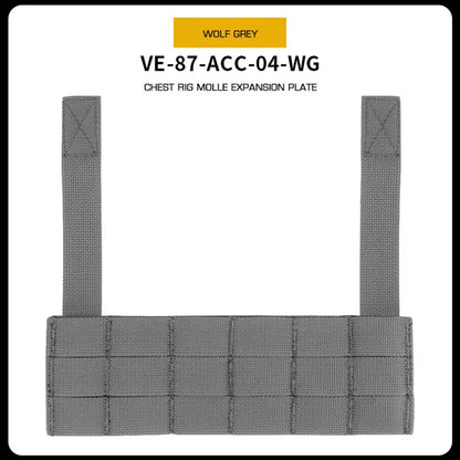 Chest Rig Harnesses Extension Accessories Tactical Chest Vest Rig Chest Rig Expansion Airsoft Tactical Vest Accessories