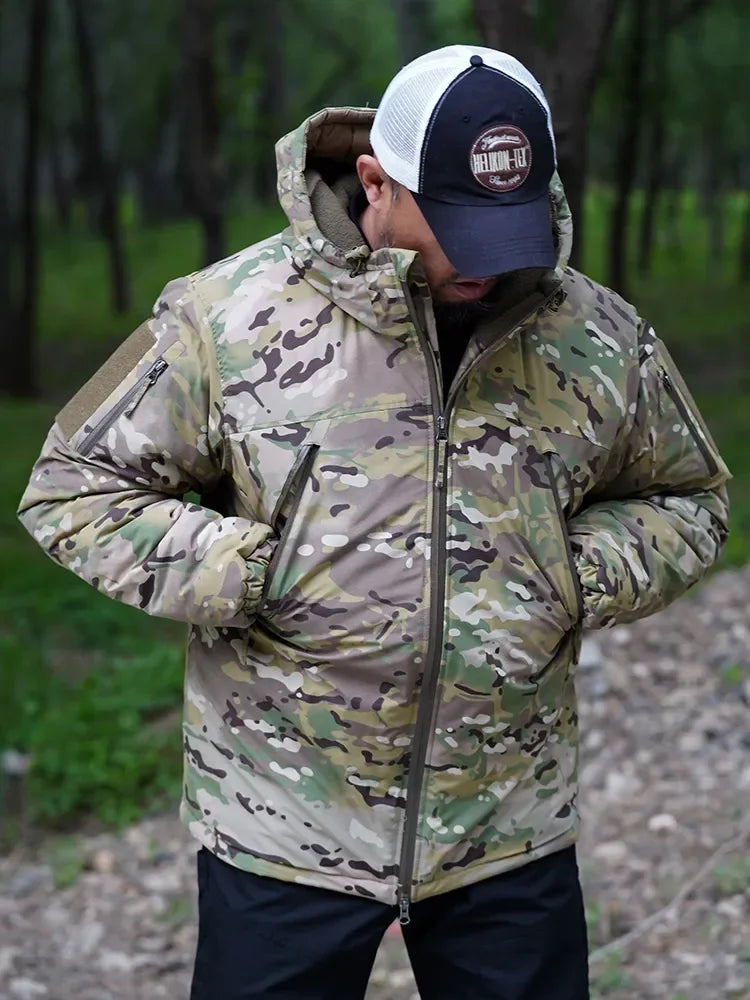 Level 7 Winter Jacket Military Tactical Down Jackets For Men Winter Warm Waterproof Windbreakers Hunting Hiking Parkas Coat Army