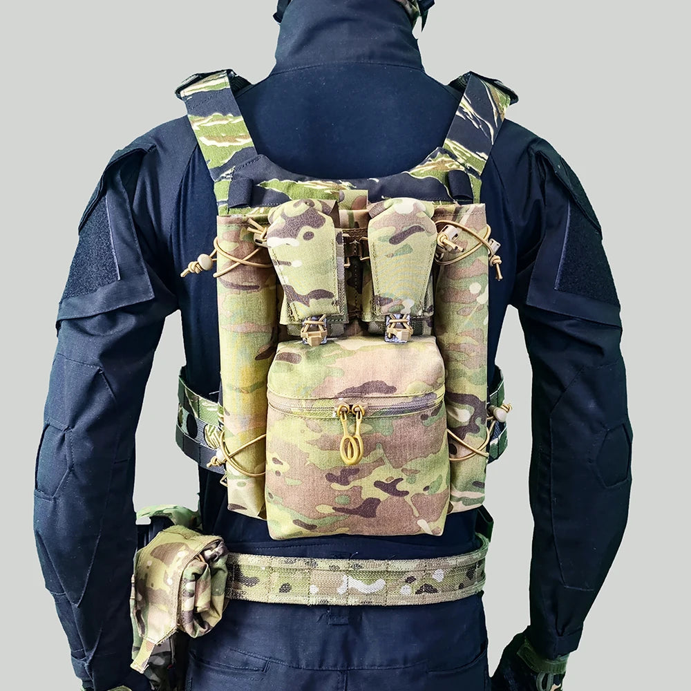Tactical Back Panel Pack - Twin Backplate System