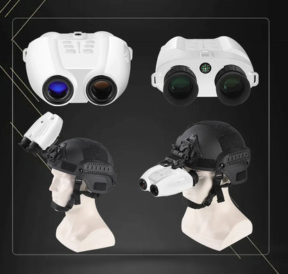 PVS-32 HD 1080P Video Camera 8X Zoom NVG Mount Head Mounted Infrared Night Binoculars New Tacticle Helmet Night Vision Goggles