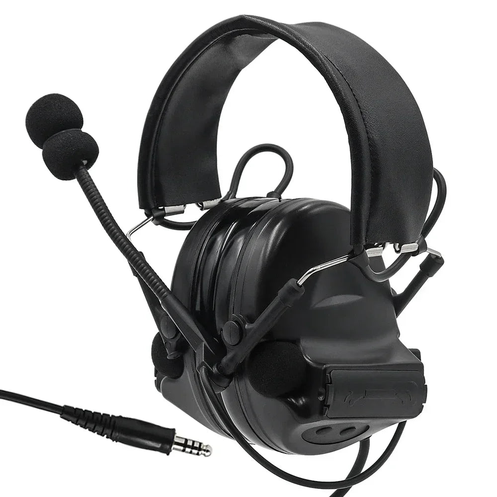 Tactical Headset Comta II Outdoor Sports Hunting Military COMTA 2 Headset Noise Cancelling Hearing Protection Earmuffs