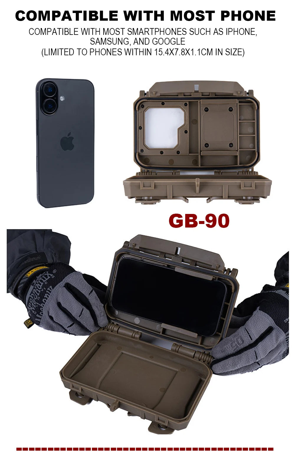Tactical Phone Pouch Pro