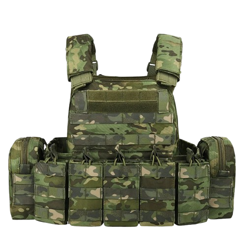 Camouflage Combat Vest Airsoft