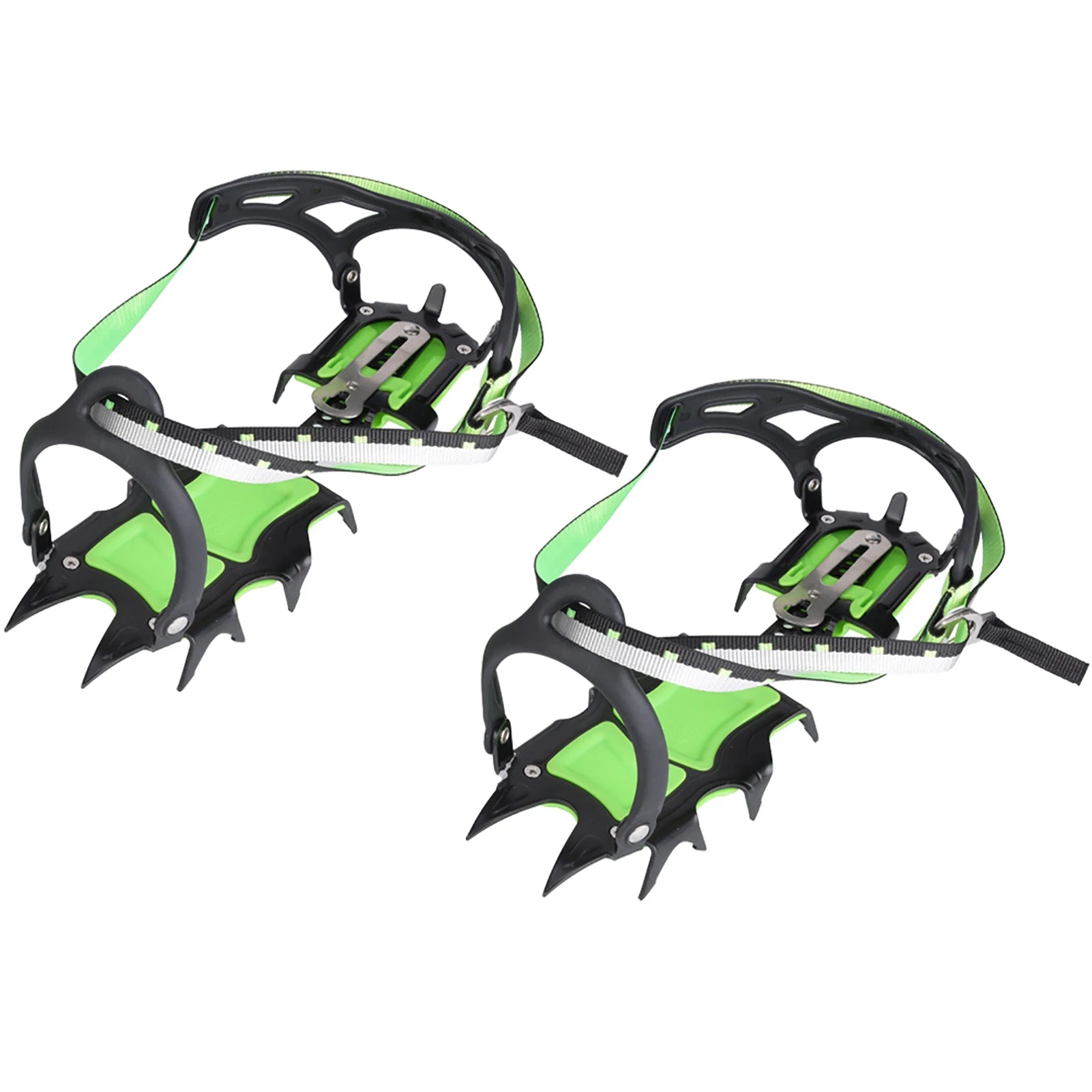 BRS-S1B short teeth outdoor mountaineering snow mountain 14 teeth non-slip shoe covers ice climbing snow claws snow cover ice