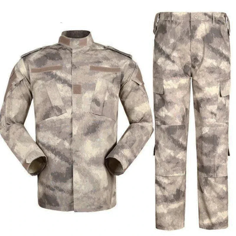 Multicam FG atacs Tactical Uniform Shirt Pants Combat Camouflage Uniform Men's Clothing Suit Airsoft CS Training Hunting Gear