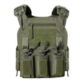 Laser-Cut MOLLE Quick-Release Tactical Plate Carrier