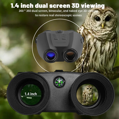 PVS-32 HD 1080P Video Camera 8X Zoom NVG Mount Head Mounted Infrared Night Binoculars New Tacticle Helmet Night Vision Goggles