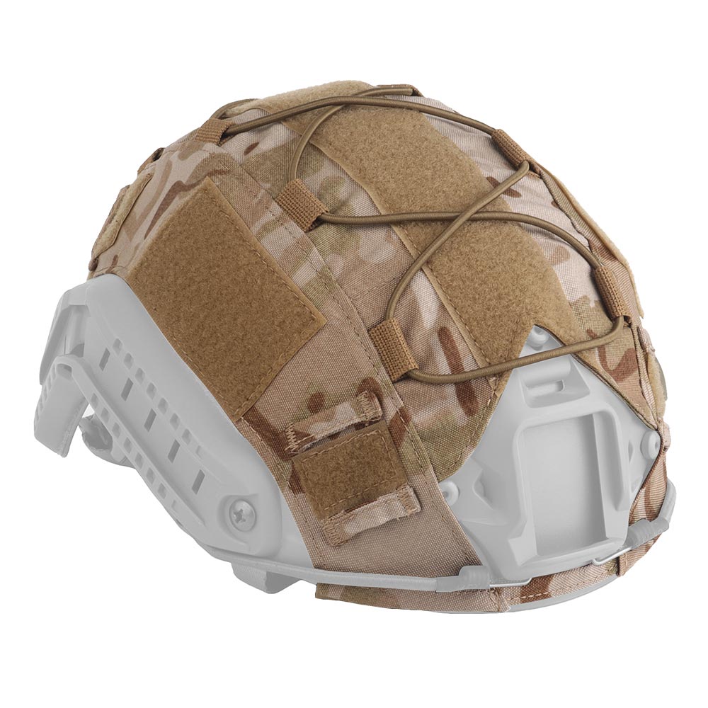 Tactical Helmet Cover for MH PJ BJ OPS-Core Fast Helmet Paintball Airsoft Helmet Cover MC With Elastic Cord