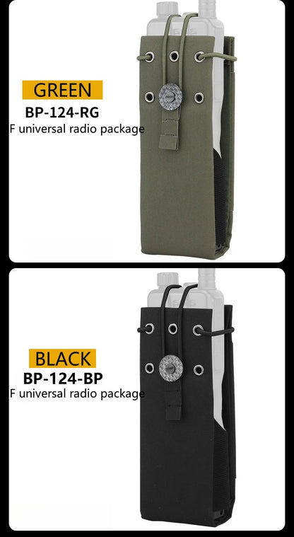 Multi functional Molle Radio Walkie Talkie Pouch Waist Bag For MPU5 PRC163 152 148 Interphone Holster Outdoor Vest Accessories