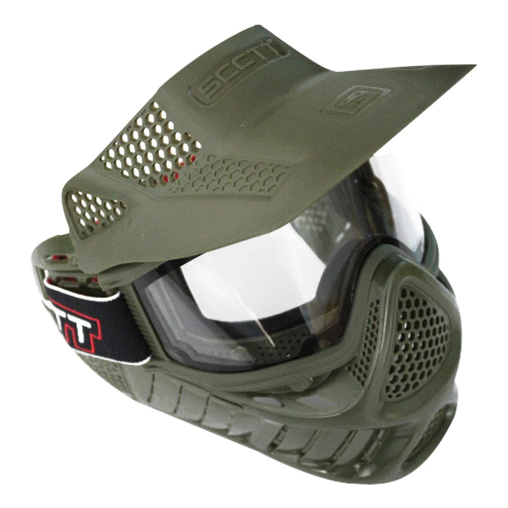 Paintball Airsoft Mask with Double Lens Goggle  Outdoor Airsoft Mask Tactical Protective Mask