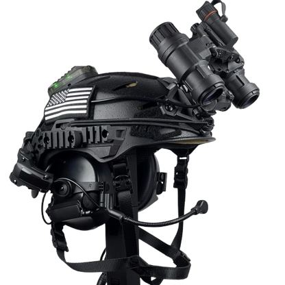 Operator Tactical Black Helmet Set/ Airsoft Edition