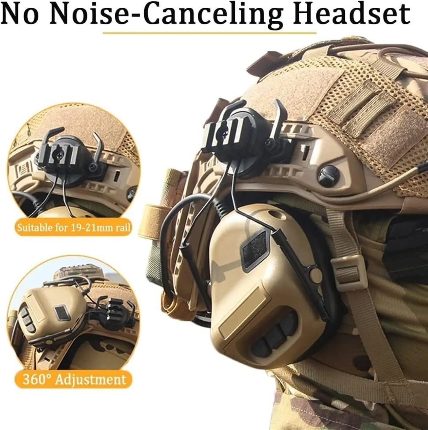 Operator Tactical Helmet Set with NVG/ Airsoft Edition