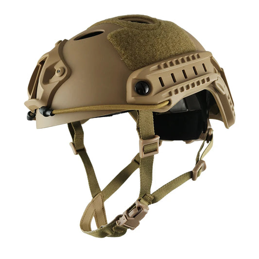 FAST Tactical Protective Helmet Airsoft MH Helmet ABS New Thickened Outdoor PJ Air Gun Shooting CS Protective Equipment