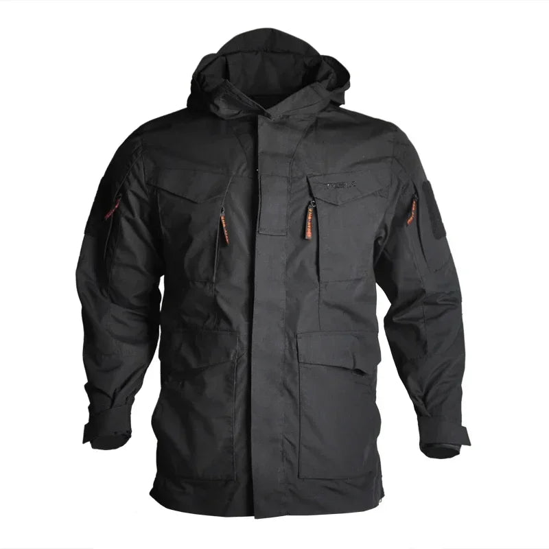 2025 Hunting Tactical Jacket Hooded Waterproof Wear-resistant Camping Jacket  Fleece Clothing Multicam Camouflage Windbreakers