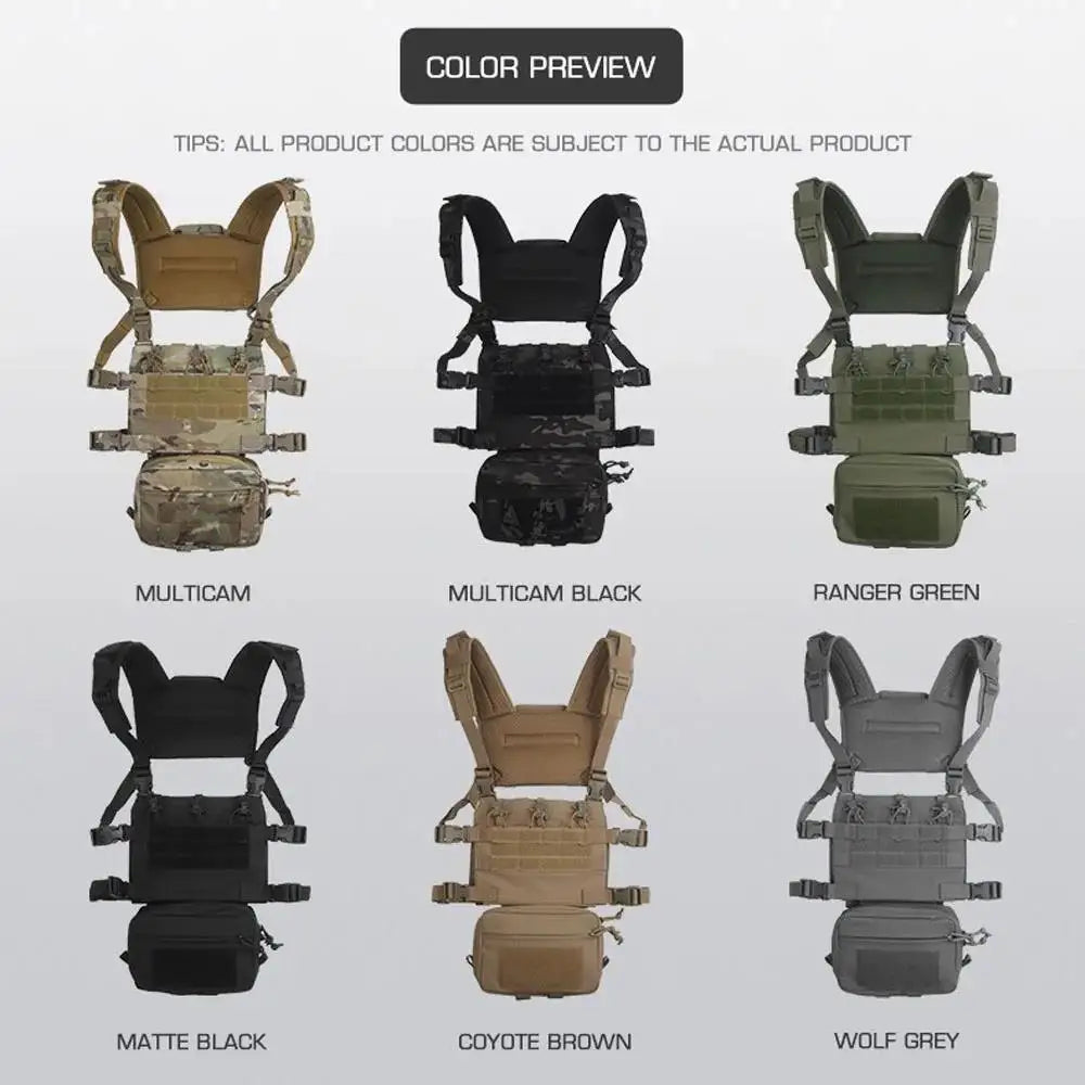 Tactical Chest Rig - Quick Release 556 Magazine Pouch