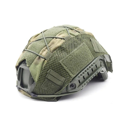 Outdoors Tactical Helmet Cloth Helmet Cover Elastic Helmet PJ Helmet Cover Cloth Cover MH Helmet BJ Helmet Camouflage Tacti R0G9