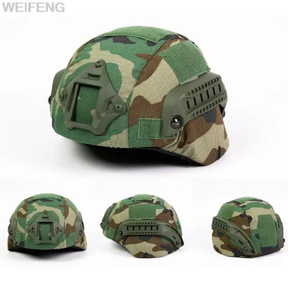 Tactical MICH2000 Helmet Cover Military Hunting Airsoft Gear Helmet Accessories Camouflage Cloth Helmet Cover for MICH Helmet