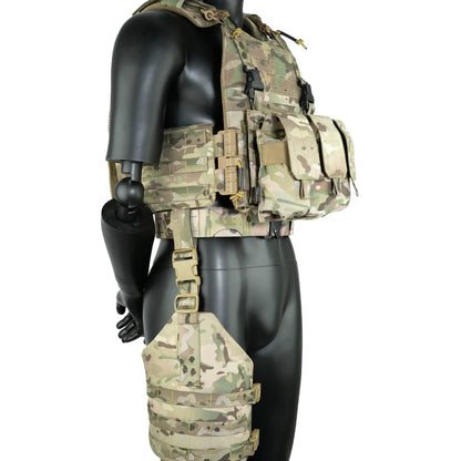 TCmaoyi Tactical Equipment Mounting Plate Leg Hanging Board Molle Accessories Leg Binding Sinking Accessories