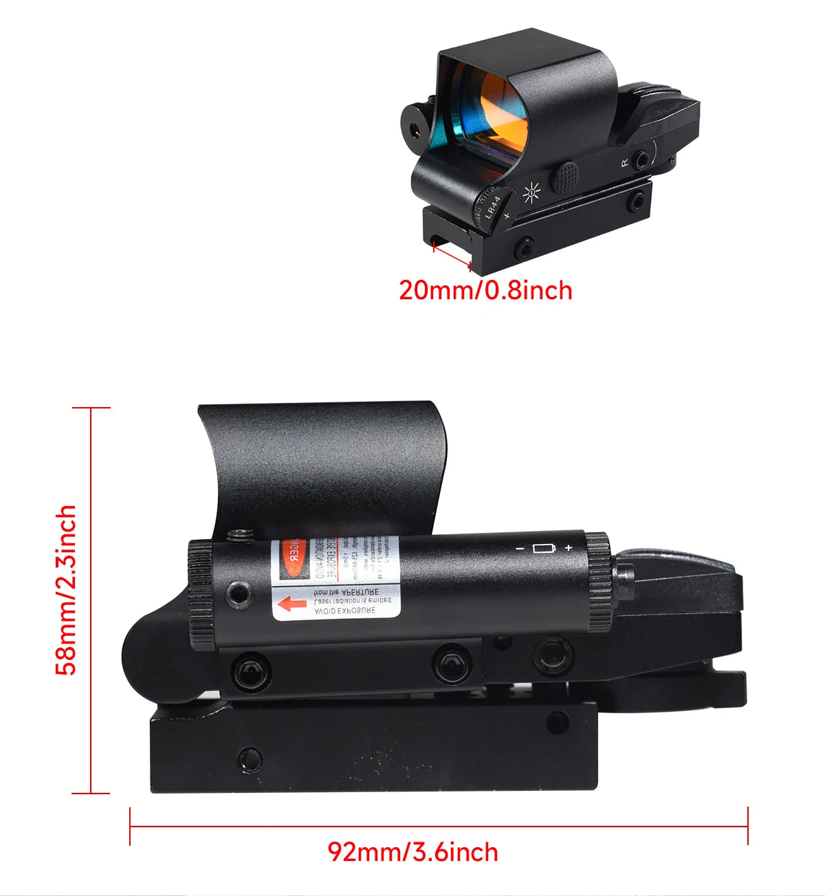 Tactical Reflex Red Dot Sight