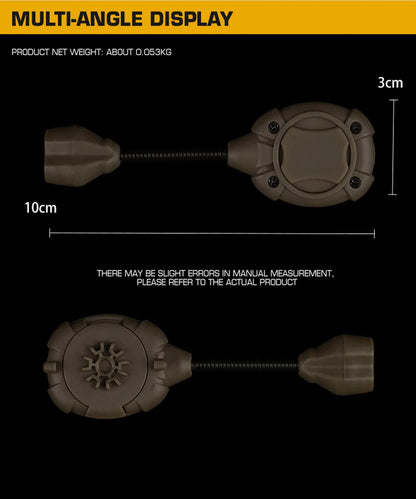 Tactical Helmet Signal Light – Multi-Mode IR & Color Beacon