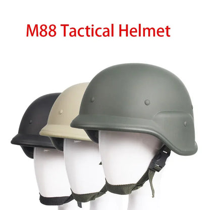 M88 Helmet Tactical Game Outdoor CS Equipment ABS Plastic Helmet Tactical Helmet Motorcycle Riding Helmets Protection Gear