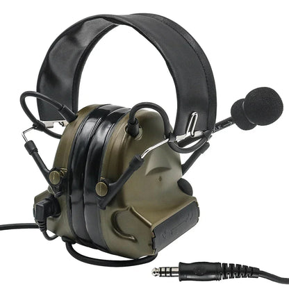 Tactical Headset Comta II Outdoor Sports Hunting Military COMTA 2 Headset Noise Cancelling Hearing Protection Earmuffs