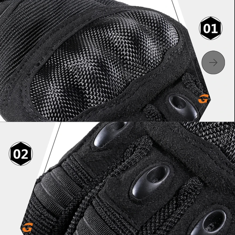 Touch Screen Tactical Gloves Outdoor Cycling Sports Hiking Camping Hunting Airsoft Combat Bicycle Hard Shell Anti-skid Gear Men