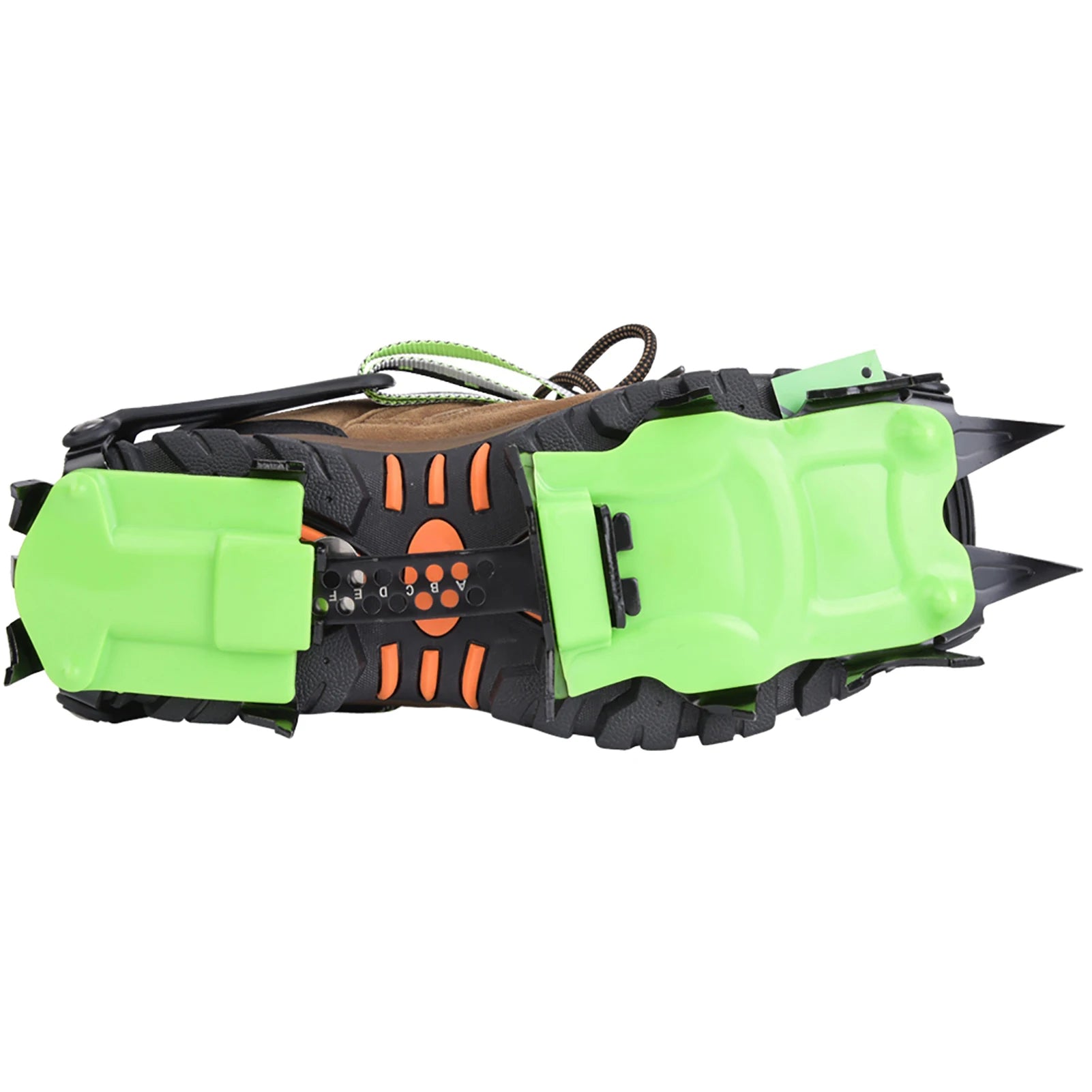 BRS-S1B short teeth outdoor mountaineering snow mountain 14 teeth non-slip shoe covers ice climbing snow claws snow cover ice