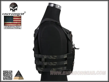 Emersongear JPC Tactical Jumper Carrier Vest Combat Back Support Updated Version EM7344 MC Black