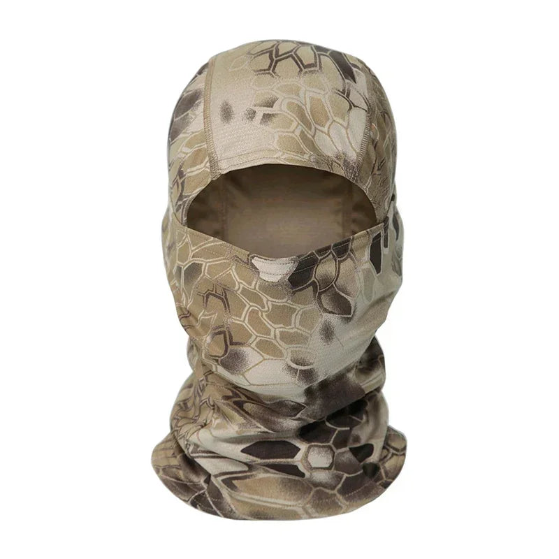 Tactical Camouflage Balaclava Hat Full Face Mask Skiing Cp Cycling Hunting Head Neck Cover Helmet Liner Cap Military Men Scarf