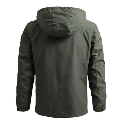 Winter Jacket Fashion Coat Hoodies Camping Hiking Jacket Men's Casual Waterproof Jacket Windbreaker Men Outerwear Men's Clothes