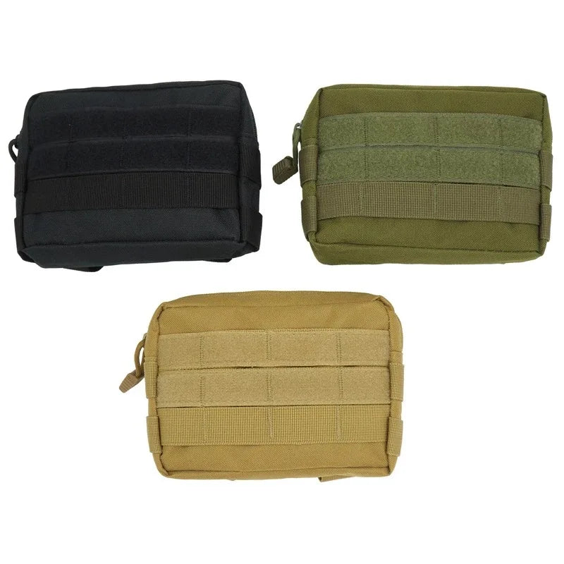 Molle Utility EDC Waist Bag Military Tactical Pouch Medical First Aid Bag Belt Pouch Outdoor Sports Hunting Bag Molle Utility ED