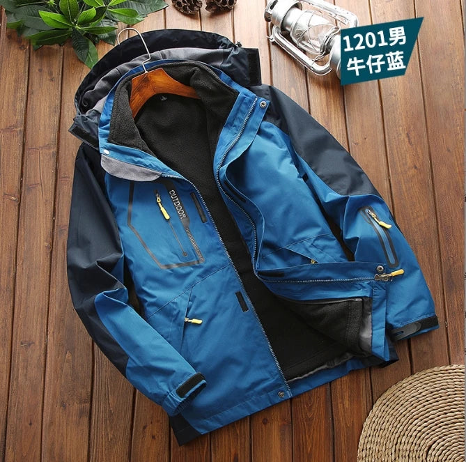 Winter Ski Jacket Men Warm Skiing Snowboard Trekking Jackets Windproof Waterproof Breathable Snow Coats Jacket For Men