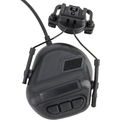 Tactical Headset Non-picking Noise-Cancelling Headset For Helmet Headset Baofeng Radio PTT Adapter Mobile Earphone