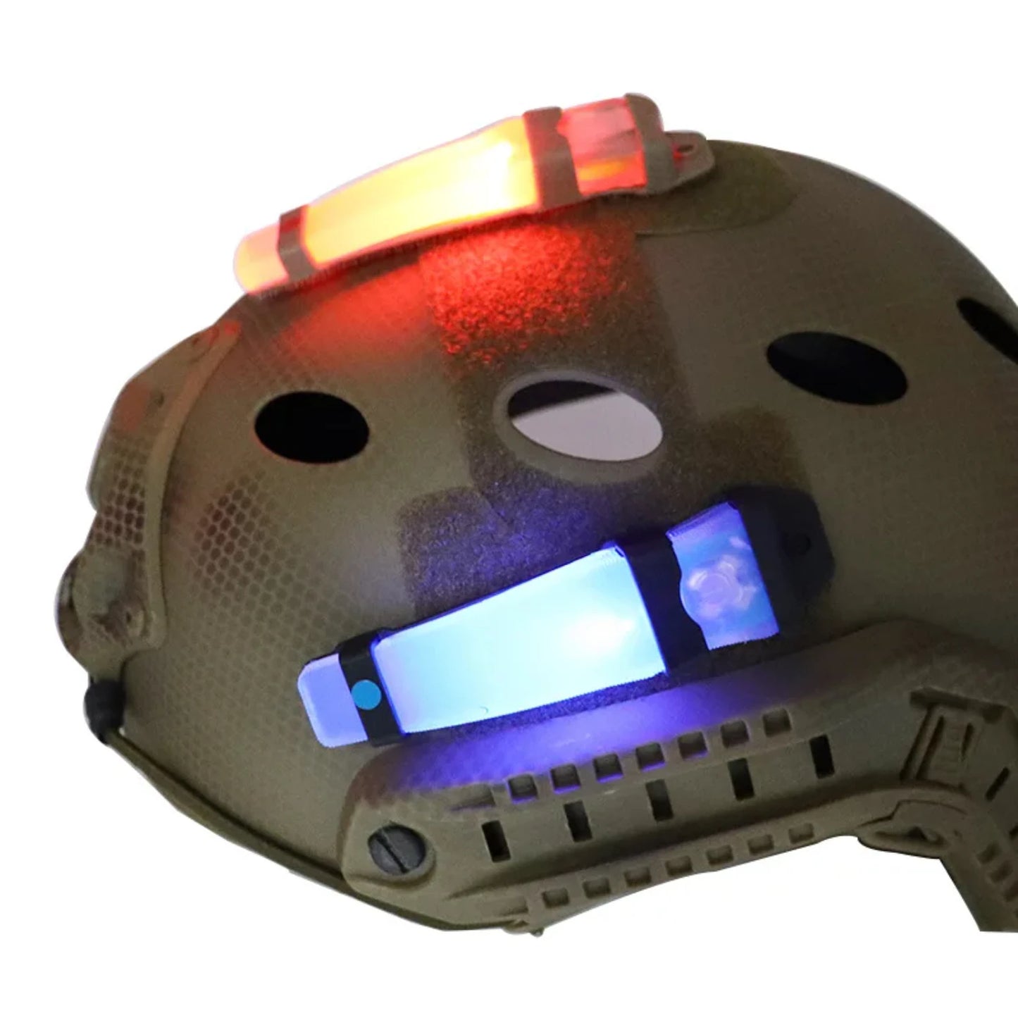 Tactical FMA Helmet Light Blue Green Red IR Strobe Waterproof Outdoor Survival Safety Signal Flash LAMP