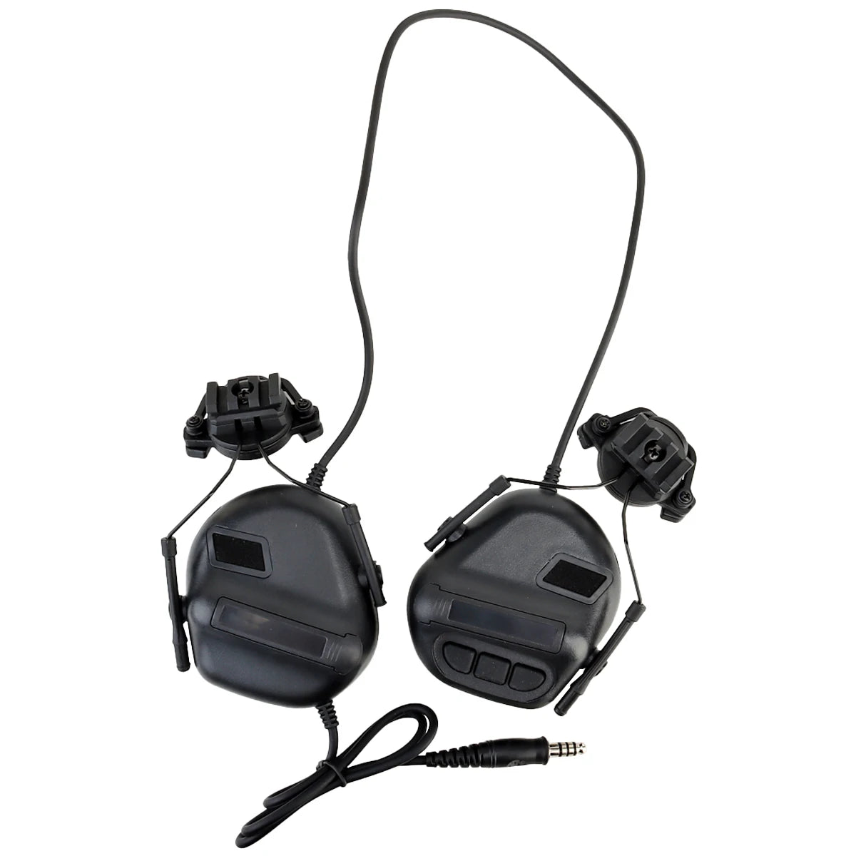 Tactical Headset Non-picking Noise-Cancelling Headset For Helmet Headset Baofeng Radio PTT Adapter Mobile Earphone