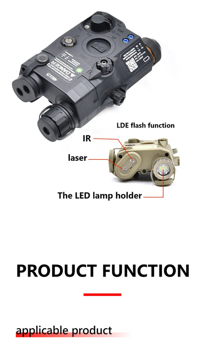 AN/PEQ-15 Tactical Laser & LED Illuminator Module (Airsoft Edition)