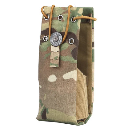 Multi functional Molle Radio Walkie Talkie Pouch Waist Bag For MPU5 PRC163 152 148 Interphone Holster Outdoor Vest Accessories