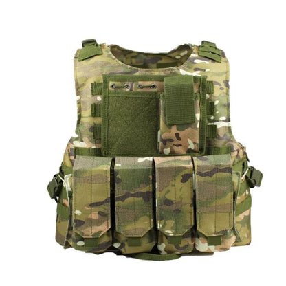 Outdoor Tactical Molle Vest Combat Assault Vests Clothes Combat Paintball Multicam Kryptek Black Camo Clothing Hunting Vest Gear