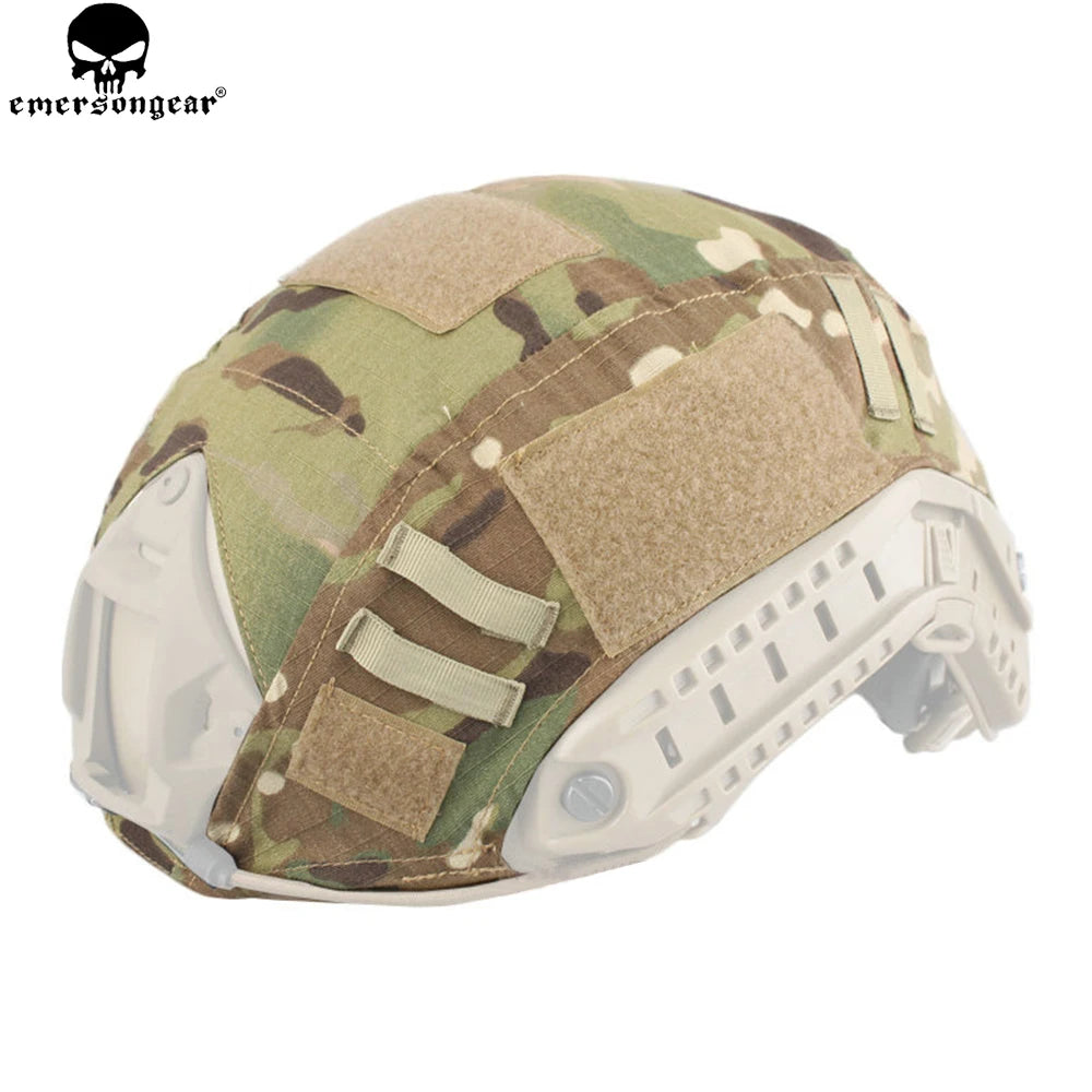 EMERSONGEAR Tactical Fast Helmet Cover Helmet Accessories For Fast Helmet Cover BJ/PJ/MH Multi-camo EMERSON Helmet Cover EM8825