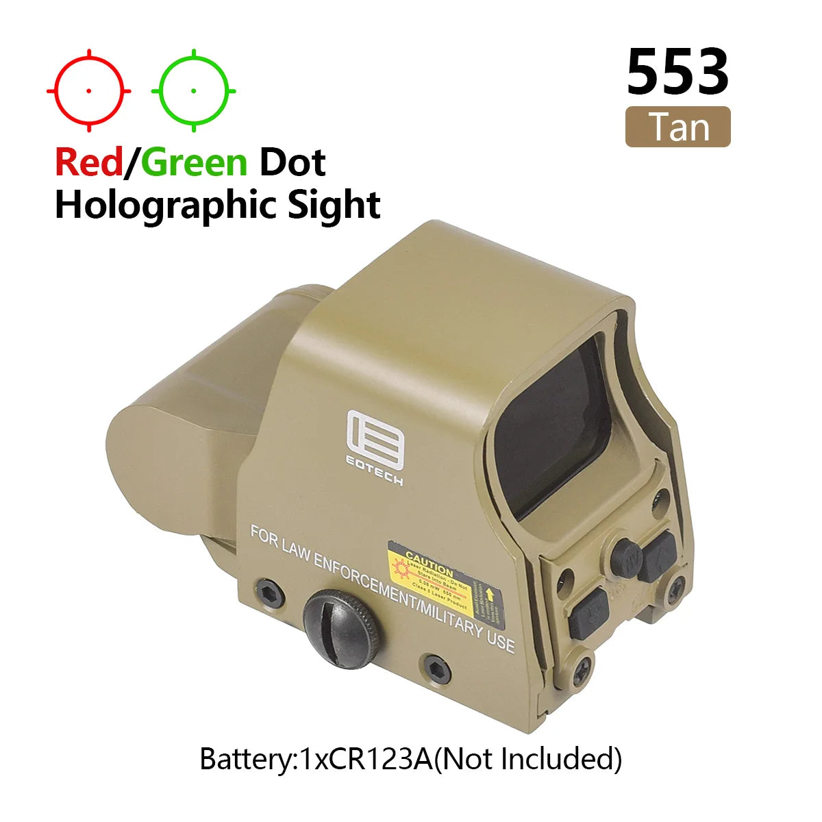 Tactical Red Dot Holographic Sight