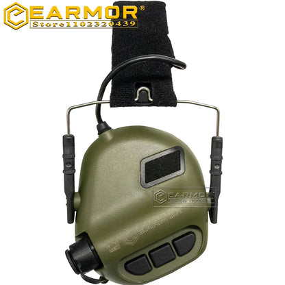 earmor M31 tactical earphones anti-noise headphones active shooting earmuffs shooting hearing protection soundproof earmuffs