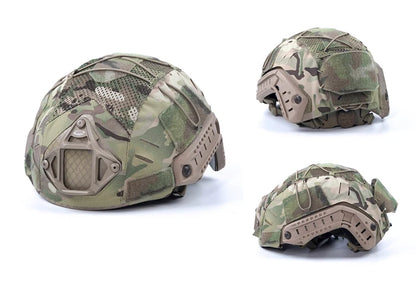 Multicam Helmet Cover Skin Tactical FAST Helmet Cover Gear Airsoft Paintball CS Helmet Protective Cover Accessories